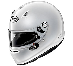 カラーホワイト白アライ Arai GP-5W 4輪ヘルメット